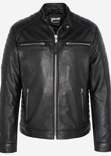 LCROCK BLOUSON CUIR BIKER SCHOTT